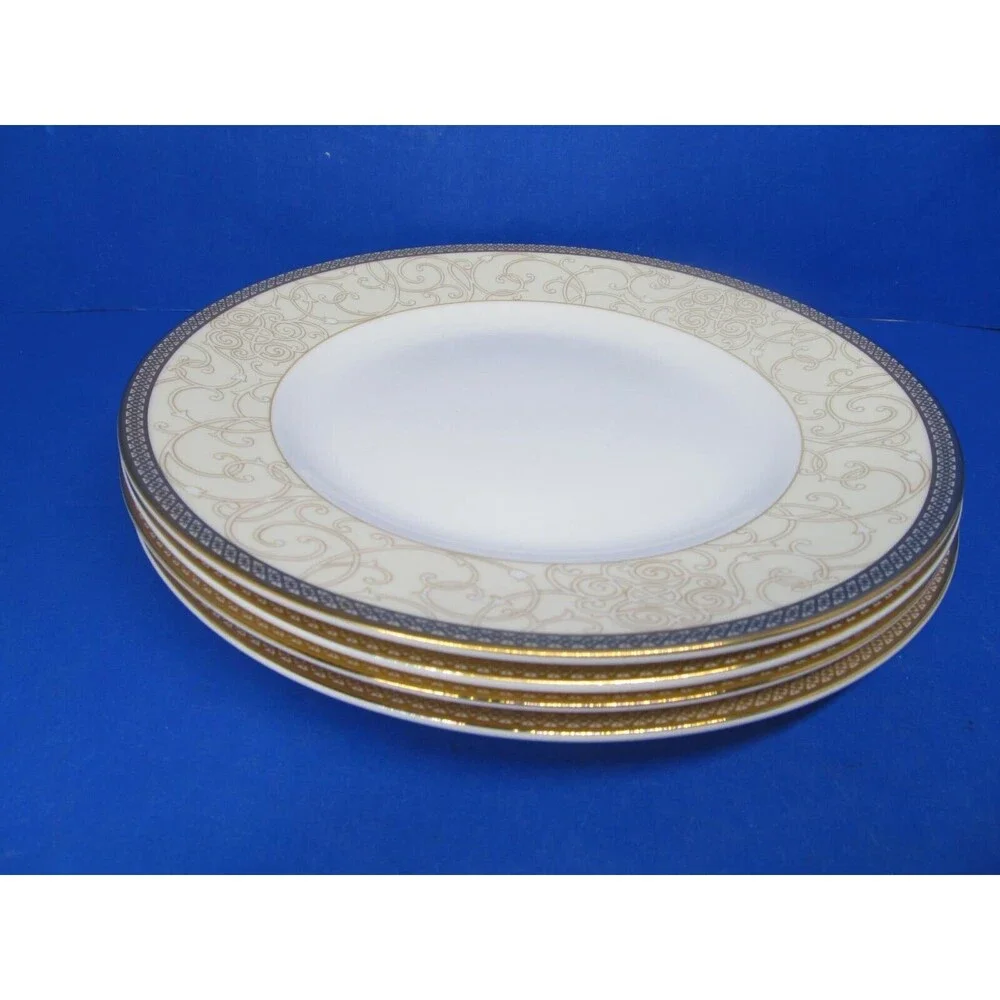 Wedgwood Celestial Gold Set Of 4 Bone China 8